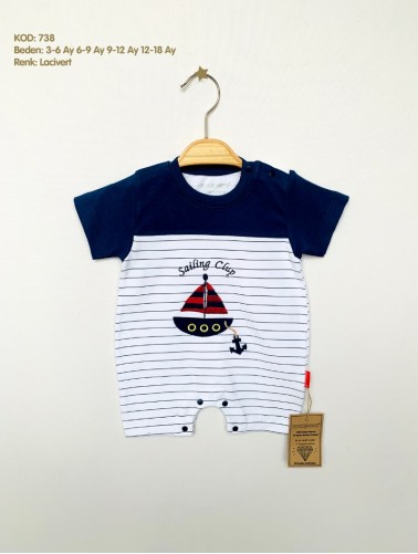COCOPOCO MARİN KISAKOL TULUM 738-LACİVERT